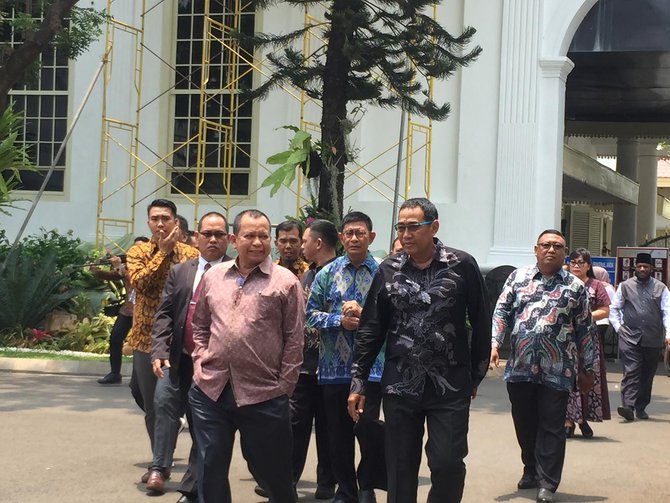 paguyuban warga pendatang di papua bertemu jokowi