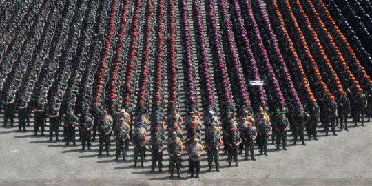 Pelantikan Presiden akan Dijaga 31.000 Personel Gabungan TNI-Polri