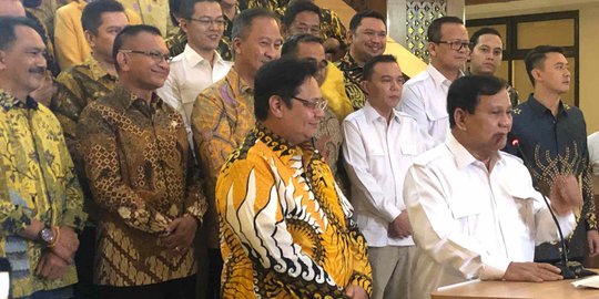Prabowo Bangga Berstatus Alumni Golkar
