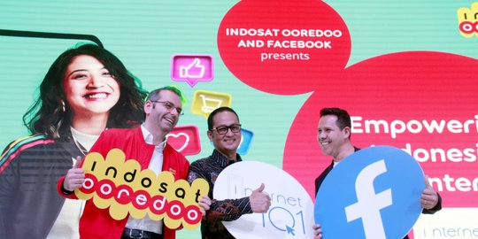 Gandeng Facebook, Indosat Ooredoo Luncurkan Program Internet 1O1