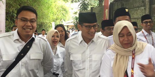 Hadiri Konfernas, Sandiaga Bersyukur Bisa Kembali ke Gerindra