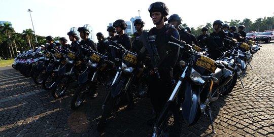 31 Ribu Personel Gabungan Amankan Pelantikan Jokowi-Ma'ruf