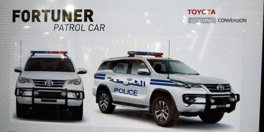 Toyota akan Ekspor Conversion Car, Fortuner Patroli, ke Bahrain dan Timur Tengah