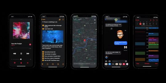 Cara Aktifkan Dark Mode di iPhone