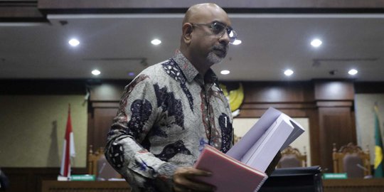 Karunia Alexander Muskitta Dituntut 3 Tahun Penjara Terkait Suap Krakatau Steel