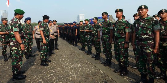 Saat Pelantikan Presiden, Ini Lokasi-lokasi yang Jadi Fokus Pengamanan TNI/Polri