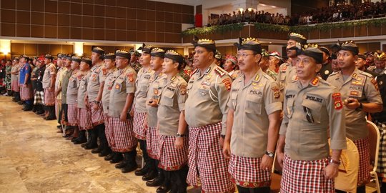 Jaga Keamanan Bali & Pelantikan Presiden, Polda Bali Libatkan Pecalang