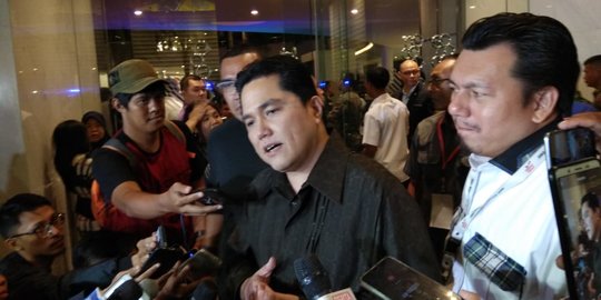 Erick Thohir: Saya Harap Menteri Jokowi Orang yang Berkeringat di Pilpres