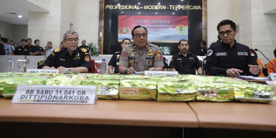 Polisi Ungkap Kasus Sindikat Penyelundup Narkoba Jaringan Internasional