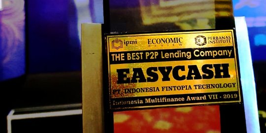 Platform Fintech Easycash Raih Penghargaan Best P2p Lending Merdeka Com