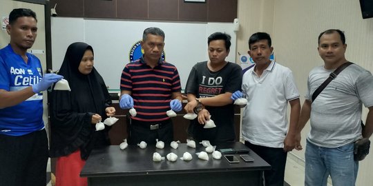 Jadi Kurir Sabu, Sepasang Suami Istri di Balikpapan Diamankan