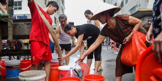 Air Ledeng di Hanoi Tercemar Zat Penyebab Kanker