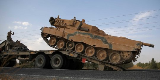 Gencatan Senjata, Turki Tambah Tank Perang ke Perbatasan