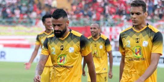 Hasil Shopee Liga 1: Barito Putera Kalahkan Perseru Badak Lampung 4-1