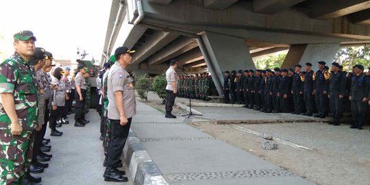 Pelantikan Presiden-Wapres, Marinir Hingga Raider Amankan Makassar