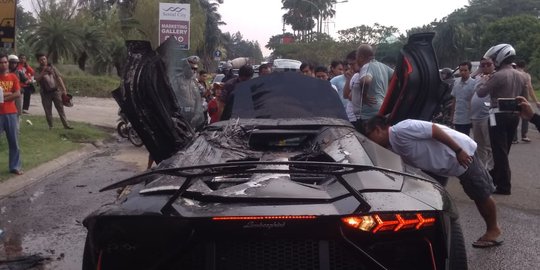 Polisi Tak Temukan STNK Lamborghini Milik Raffi Ahmad Terbakar di Sentul