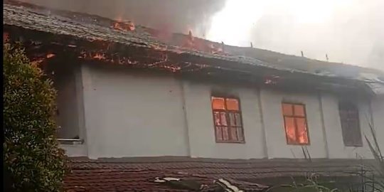 Asrama Papua di Tomohon Terbakar, Ini Penjelasan Polisi