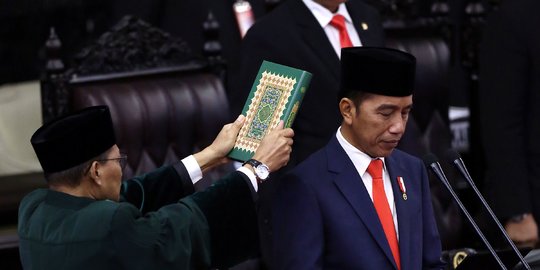 Jokowi soal Pelantikan Presiden yang Sederhana: Menyesuaikan Situasi yang Ada