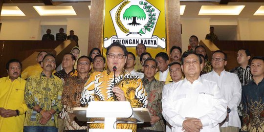 Besok Diumumkan Jokowi, Airlangga Rahasiakan Kader Golkar Bakal Jadi Menteri