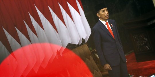 Dari Istana, Jokowi Mampir ke Cibubur Nonton Konser Musik Untuk Republik