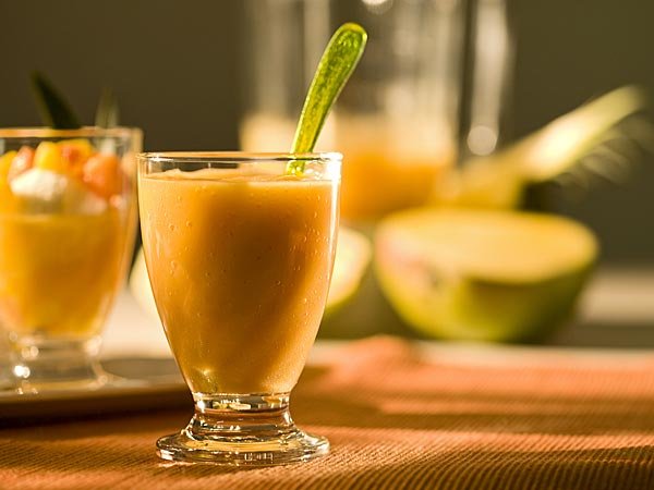 mangga es krim smoothie
