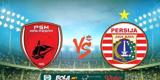 Hasil Shopee Liga 1: PSM Makassar Ditaklukkan Persija Jakarta 0-1