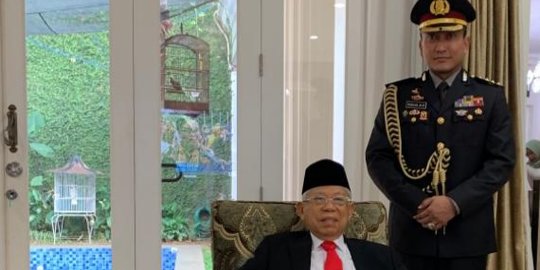 Jadi Ajudan Wapres Ma'ruf Amin, Kombes Sabilul Alif Dikenal Dekat dengan Ulama