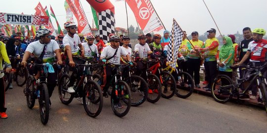 Gowes Nusantara Riau Diharap Hasilkan Atlet Sepeda Andal