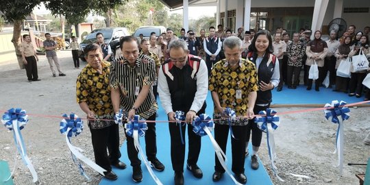 Peduli Pendidikan, Waskita Karya Bangun Laboratorium Matematika di SMP Purworejo