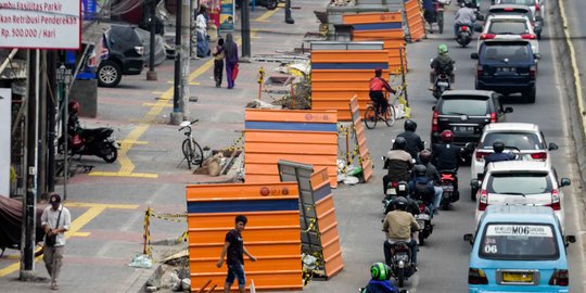 Syarat PKL Berjualan di Trotoar Jakarta Harus Ramah Lingkungan