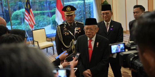 Bertemu Yang di-Pertuan Agong XVI, Ma'ruf Minta TKI di Malaysia Dilindungi