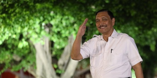 Semringah Luhut Panjaitan Saat Penuhi Panggilan Jokowi di Istana