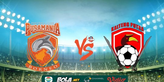 Hasil Shopee Liga 1: Borneo FC Taklukkan Kalteng Putra 2-0