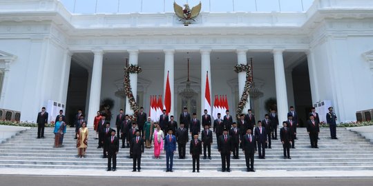 Ini Susunan Lengkap Menteri di Kabinet Jokowi-Ma'ruf Amin