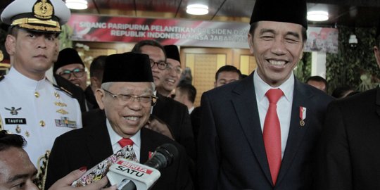 Para Ketum Parpol di Kabinet Jokowi-Ma'ruf Amin