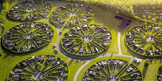 Brondby Haveby, Pemukiman Lingkaran Unik di Denmark