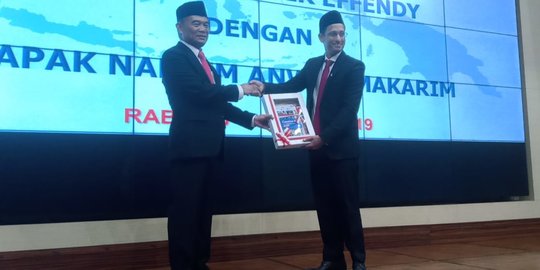 Sambutan Perdana di Kemendikbud, Nadiem Makarim Bilang 'Panggil Mas Saja'