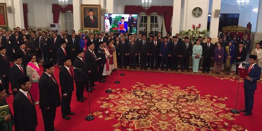 Daftar Sementara Harta Kekayaan Para Menteri Jokowi, Paling Tajir Prabowo Subianto