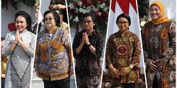 Potret Lima Menteri Perempuan di Kabinet Indonesia Maju
