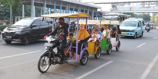 Dishub DKI Larang Odong-Odong Beroperasi di Ibu Kota