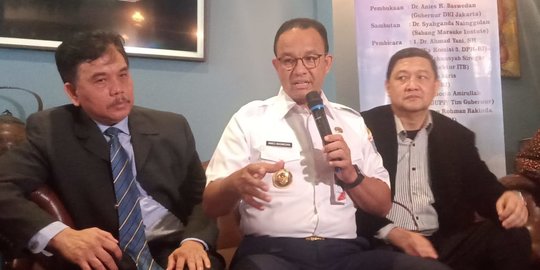 Anies Bersyukur Jokowi Kembali Tunjuk Basuki Jadi MenPUPR