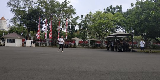 Jadi Calon Wakil Menteri, Angela Tanoe Tiba di Istana