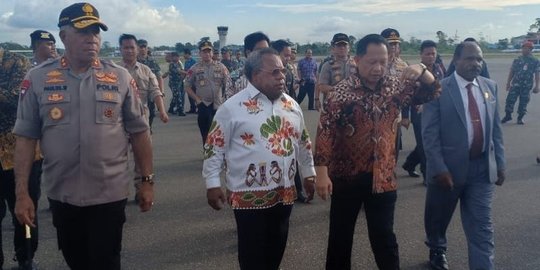 Mendagri Tito Terbang ke Papua Cek Stabilitas Keamanan