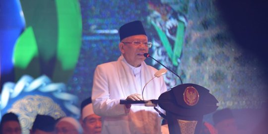 Wapres Ma'ruf Amin Perintahkan Santri di Garis Terdepan Tangkal Paham Radikal