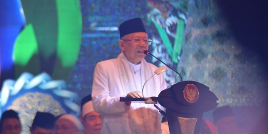 Wapres Ma'ruf Amin Ajak Santri Jadi Penggerak Ekonomi