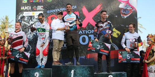 Pebalap Asal Australia dan Inggris Menangi Banyuwangi International BMX 2019