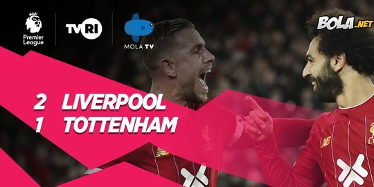 Hasil Premier League: Liverpool Sukses Jungkalkan Tottenham 2-1