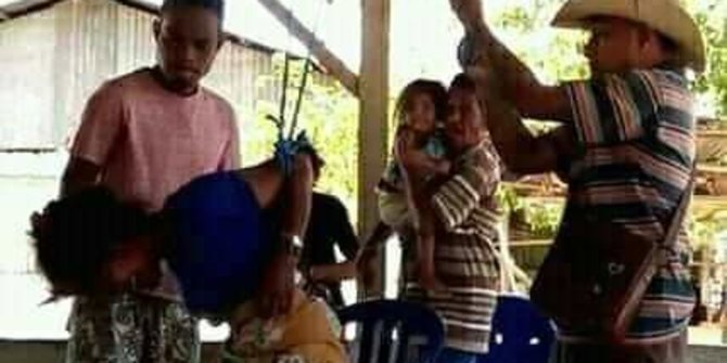 Viral ABG di NTT Digantung Kepala Desa Lantaran Dituduh Mencuri Cincin