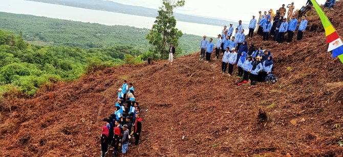 upacara sumpah pemuda di perbatasan