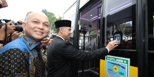 Berbasis Aplikasi, MDT Operasikan Capsule Bus Koja Trans di Jambi